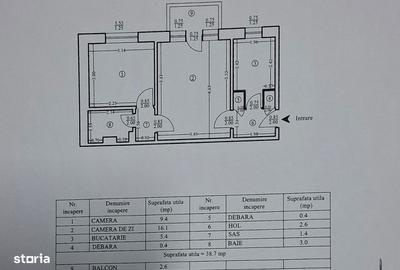 Apartament cu 2 camere semidecomandat în Mircea cel Bătrân