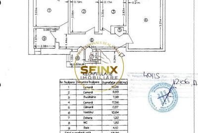 Apartament cu 3 camere decomandat în Olteniței - 1