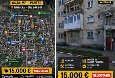 Apartament cu 2 camere semidecomandat în Central - 1