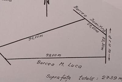Teren de 2500 mp, în Bulbucata - 1