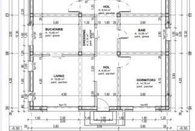 Casă cu 4 camere decomandat cu Teren 400 Mp în Dancu - 2
