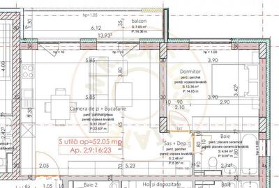 Apartament cu 2 camere în Central - 2