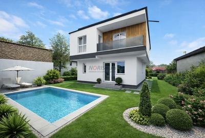 Casă individuală cu 4 camere cu Piscina în Voluntari