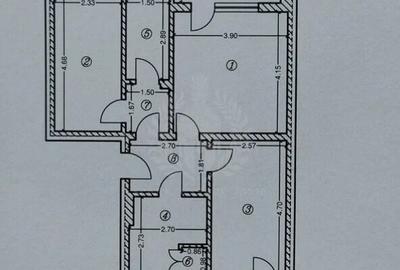 3 CAMERE // C-TIN BREZEANU // DECOMANDAT // 2 BALCOANE - 1