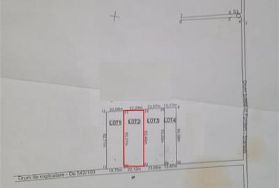 Teren 1400 mp langa Padurea Baleanca | 2km pana la A2 - 2