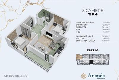 15 Minute Metreou Berceni - Garsoniera - Finalizare decembrie 2026 - 3