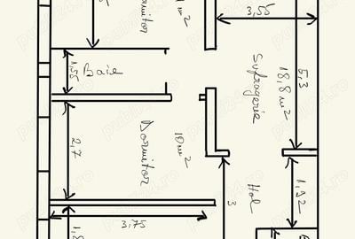 Apartament 3 Camere Radauti zona centrala - 1