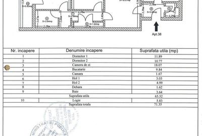 Apartament cu 3 camere semidecomandat în Dristor - 13