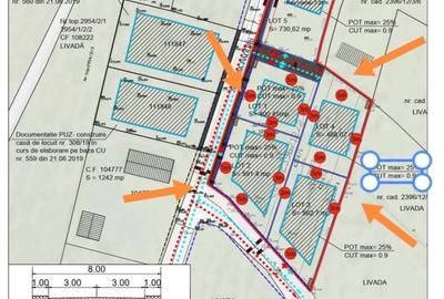 Teren de 2100 mp, în Cisnădioara