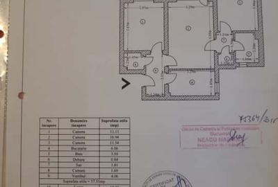 Apartament cu 3 camere semidecomandat în Basarabia