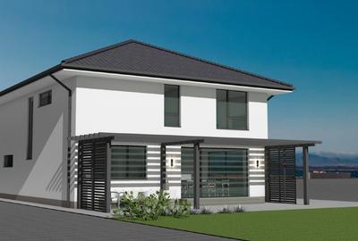 Casă individuala modernă cu 6 camere, garaj, pivniță si teren generos 650 mp - 3