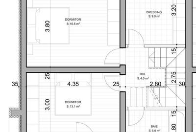 Duplex cu 4 camere cu Canalizare în Braytim - 17