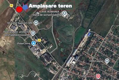 Teren de 2828 mp, în Vest