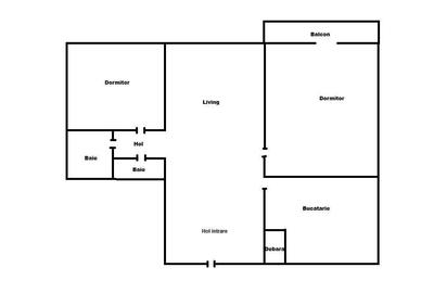 Apartament cu 3 camere decomandat în Central - 6