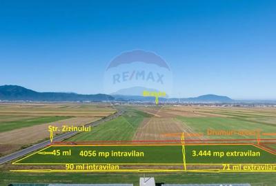 Teren de 7500 mp, în Tărlungeni - 2