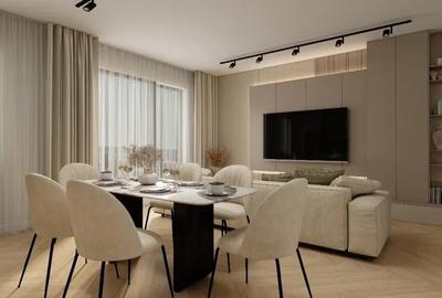 Apartament cu 3 camere semidecomandat, mobilat în Central - 1