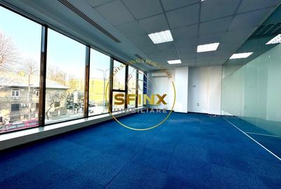 Barbu Vacarescu-Spatiu birouri luminos, frumos amenajat, foarte accesibil - 1