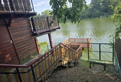 Casa Marta Bibescu pe malul lacului cu piscina - 7
