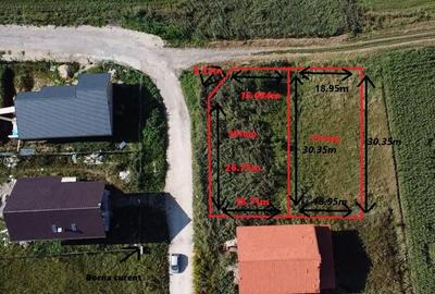 Teren Construcții intravilan de 1136 mp, în Bod - 1