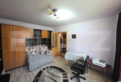 Garsoniera spatioasa/Apartament cu o camera, mobilat- zona BIG, Parter - 1