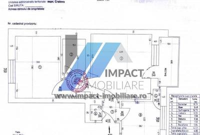 Apartament cu 2 camere semidecomandat în George Enescu