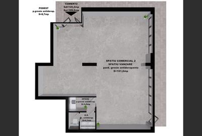 Comision 0% ! Spații Comerciale de Vânzare –Brașov,  Zona Lacul Noua - 2