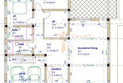 Casă individuală cu 4 camere cu Canalizare în Bârnova - 9