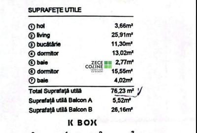 Apartament cu 3 camere decomandat în Tudor Vladimirescu - 7