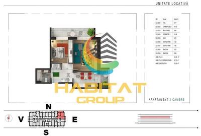 Apartament cu 2 camere decomandat în Titan - 5