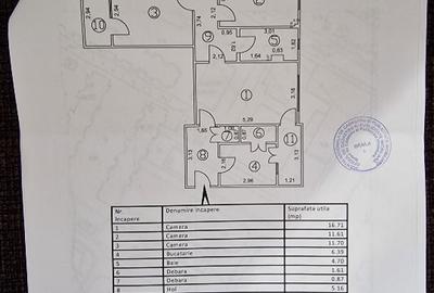 Vând apartament 3 camere - 7