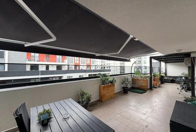 Apartament cu 3 camere semidecomandat, mobilat în Titan