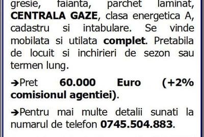 Garsoniera de vanzare in Mamaia Nord, LIDL, etaj 2, gaze - 5