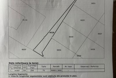 Teren de 548 mp, în Berceni - 2