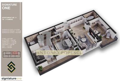 Apartament 3 camere, premium, in Ploiesti, zona Albert - 14