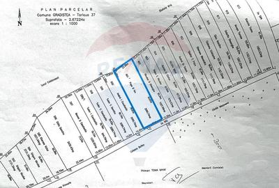 Teren de vanzare cu deschidere la lac - 2136 mp | Gradistea, Ilfov - 2