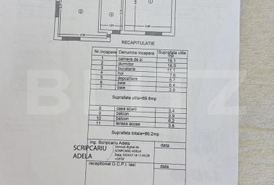 Duplex 86 m2 si curte 180 m2 - Plopii Fara sot - 19
