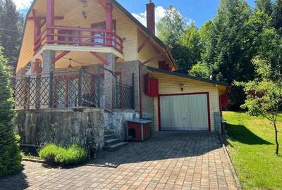 Cabana de vacanta spatioasa, eleganta, cu arhitectura clasica, adaptata la cerintele zonei de munte. - 1