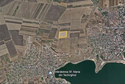 Teren extravilan 1000 mp la limita teritoriala Agigea -Techirghiol - 1