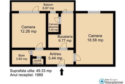 Apartament cu 2 camere calea Dorobantilor-Marasti - 2