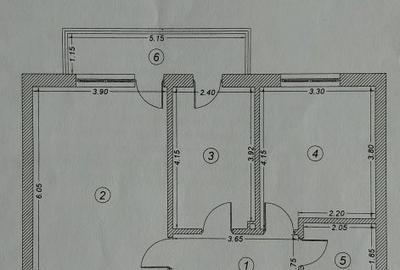 Apartament cu 2 camere decomandat în Runcu - 1