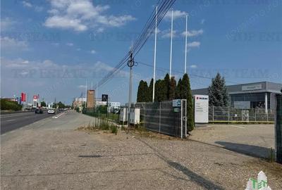Teren industrial 8000 mp DN1B Zona showroom-uri auto Deschidere 35 m - 2