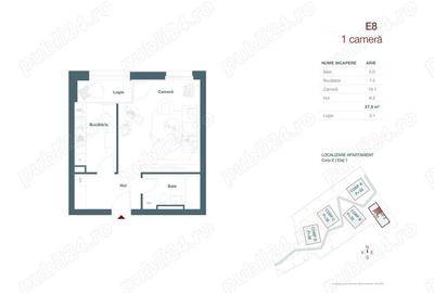Apartament 1 camera, Ana residence, Str. Stuparilor.6, Timisoara - 3