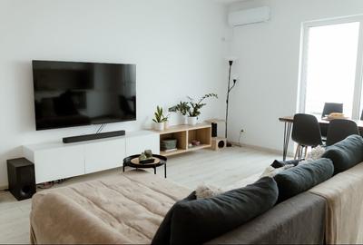 Ap în Bloc Nou, Dumbrăvița - IKEA, 2 camere, 2 băi, 2 locuri de parcare, balcon. - 1