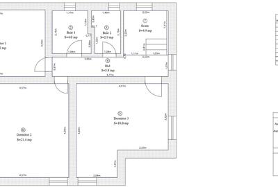Casă individuală cu 4 camere cu Canalizare în Corbeanca - 13