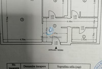 Apartament 2 camere decomandat, parter, 72 mp, Precista, Piatra Neamt Apartament 2 camere decomandat, parter, 72 mp, Precista, Piatra Neamt - 2
