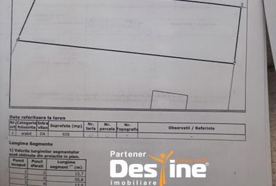 TEREN intravilan MIROSLAVA -Balciu , 930 MP, 89.900 EURO - 2
