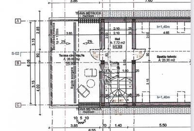CASA DUPLEX CU CF DE VANZARE IN MANASTUR | ZONA CAMPULUI | SEMIFINISAT - 4