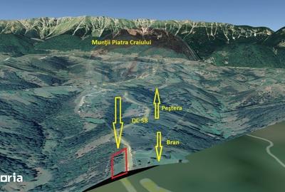Teren de 2000 mp, în Moieciu - 3
