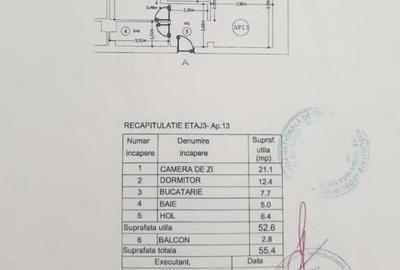 Apartament cu 2 camere semidecomandat în Giurgiului - 17