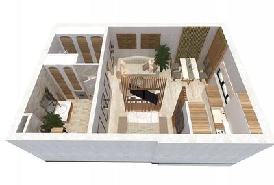 Apartament nou cu 2 camere de vanzare in Complexul Brubus -Santandrei - 11